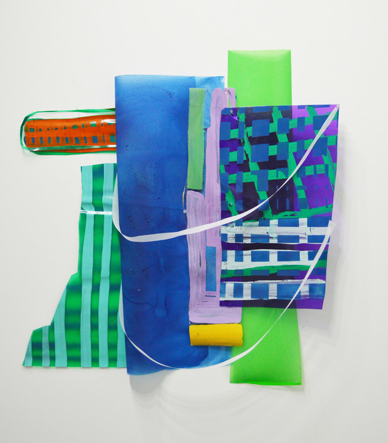 Ivelisse Jiménez, ‘Else-were #5 (cosas transparentes con verde y azul)’, 2015, Diana Lowenstein Gallery