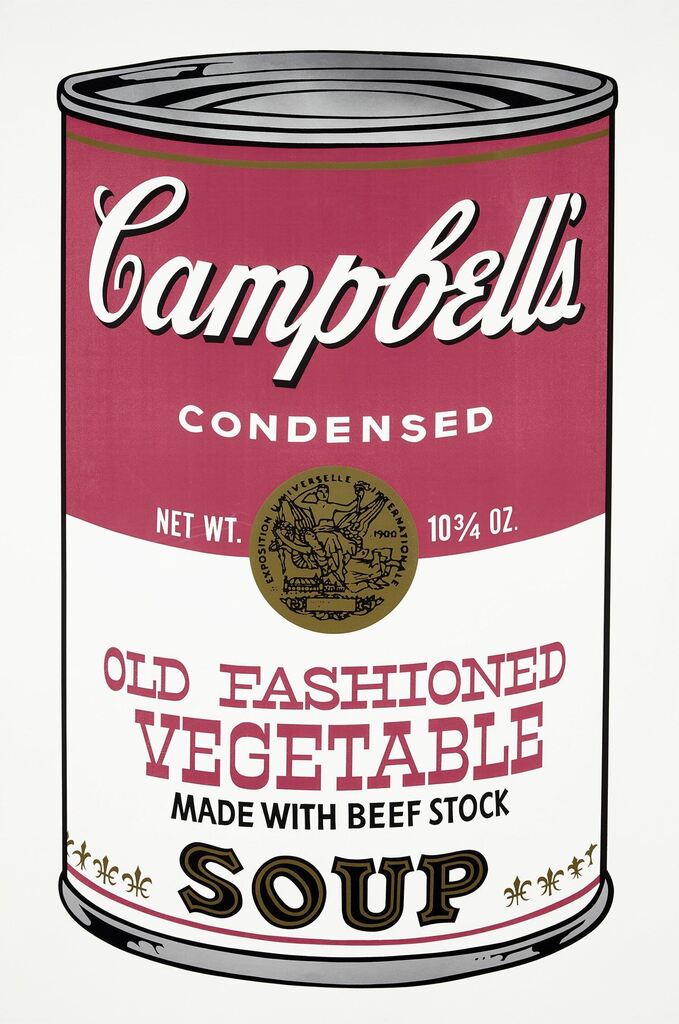 Andy Warhol - Old Fashioned Vegetable, from Campbell's Soup II (F. & S. 54)