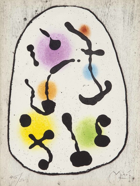 Joan Miró, ‘Yvon Taillandier, Miro, 1959-61, Pierre Matisse Gallery, New York, 1961’, Christie's
