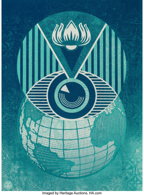 Shepard Fairey (OBEY), ‘Flint Eye’, 2017, Heritage Auctions