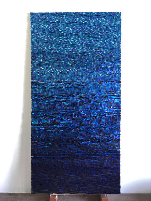 Katsumi Hayakawa, ‘Blue Reflection No. 1801’, 2018, Mixed Media, Dillon + Lee