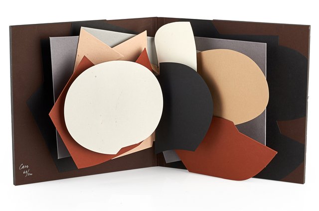 Anthony Caro, ‘Leaf Pool’, 1996-2000, Drawing, Collage or other Work on Paper, Colored paper and card on board (Construction by David Pelham), Rago/Wright