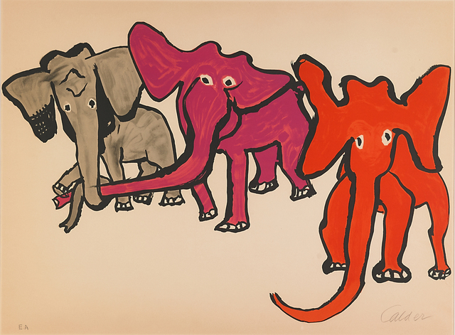 Alexander Calder, ‘Elephants from Our Unfinished Revolution’, 1976, Rago/Wright