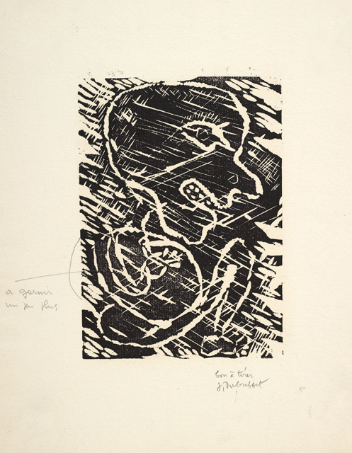 Jean Dubuffet, ‘Personnage Accroupi’, 1948, Galerie Maximillian
