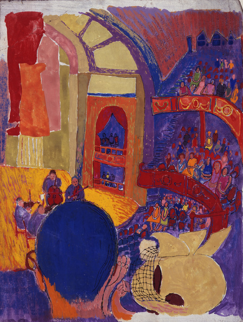 Andy Warhol, ‘View of Concert Hall’, ca. 1940, Andy Warhol Museum