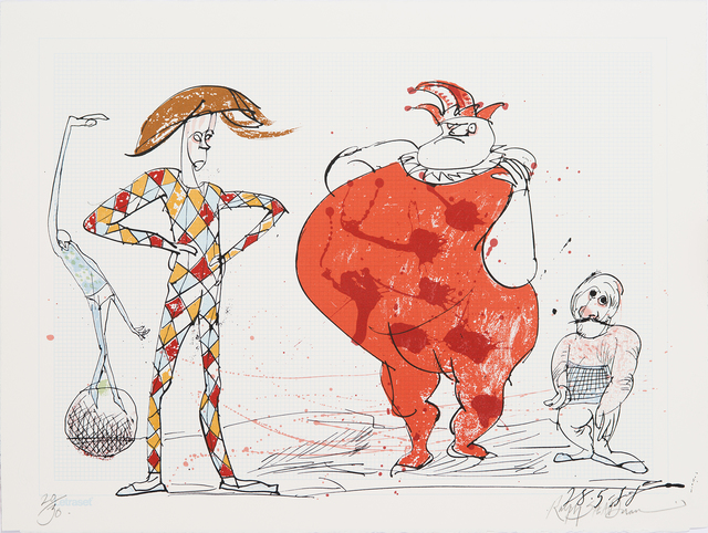 Ralph Steadman, ‘Picasso 347 Suite Homage: Harlequin 2’, 2015, Peacock Visual Arts
