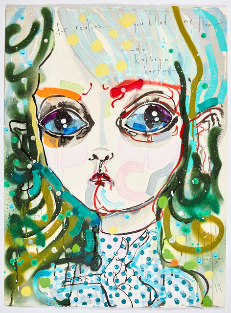 Del Kathryn Barton, ‘for realies...you killed my flow’, 2017, Roslyn Oxley9 Gallery