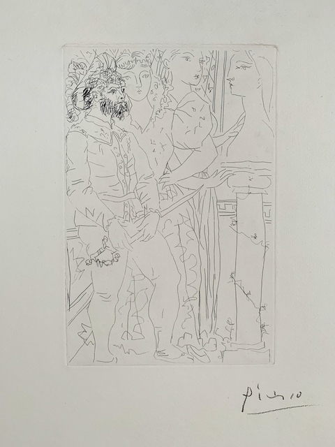 Pablo Picasso, ‘Trois Acteurs’, 1933, Van der Vorst- Art