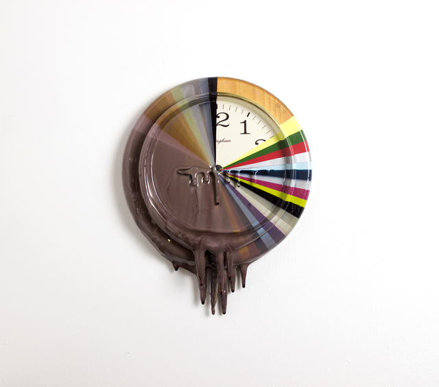 Shane Bradford, ‘Capsule / January 2015 AD’, 2015, Mixed Media, Household Gloss Paint, Metallic Emulsion on Found Object, V1 Gallery