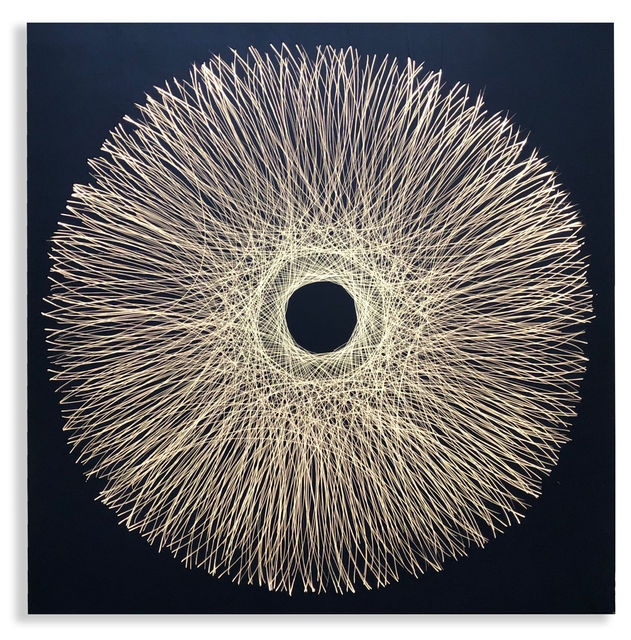 Claudia Meyer, ‘Iris’, 2019, Painting, Mixed Media on Acrylic, LED, HOHMANN