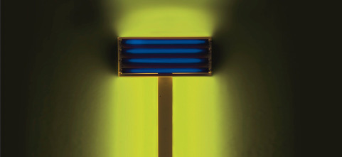 Detail: Dan Flavin: Untitled (for S.D.), 1992 Detail: Dan Flavin: Untitled (for S.D.), 1992