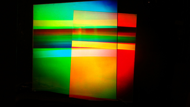 Sam Moree, ‘Ocean Sky’, 2018, Other, Sculpture with two hologram panels on plexiglass, Wallplay
