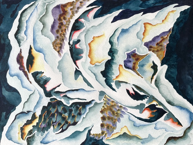 Mary Shah, ‘Second Self’, 2021, Painting, Watercolor on paper, Rick Wester Fine Art