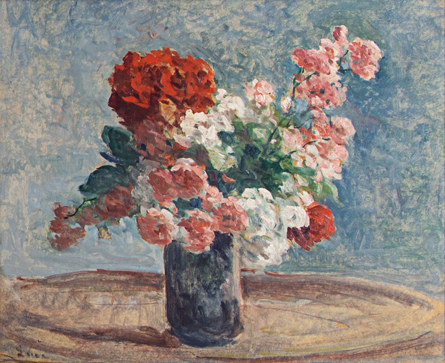Maximilien Luce, ‘Vase de fleurs’, 1915-1925, Rosenberg & Co.