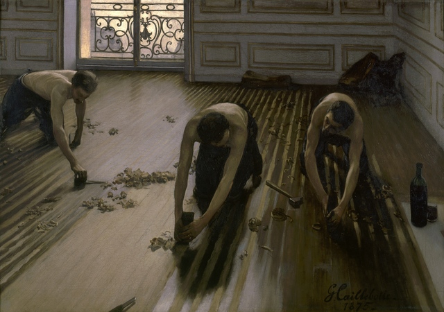 Gustave Caillebotte, ‘The Floor Scrapers’, 1875, Musée d'Orsay