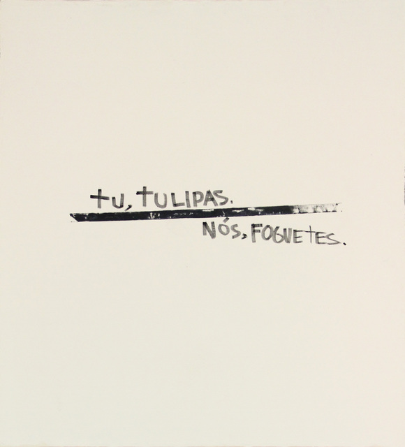 Gustavo Speridião, ‘Tu, tulipas, nós, foguetes’, 2015, Anita Schwartz Galeria de Arte