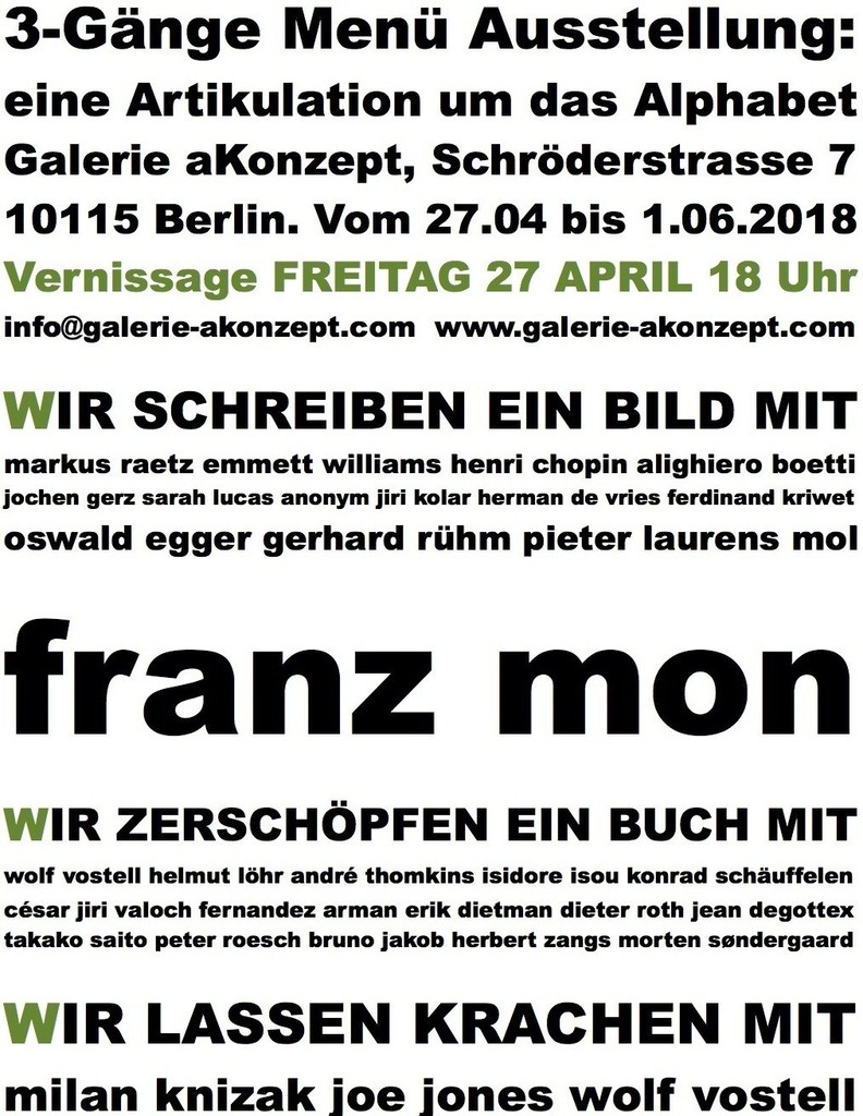 Opening Friday April 27th 2018 at 6 pm. Show runs until 1st of June 2018 Opening Friday April 27th 2018 at 6 pm. Show runs until 1st of June 2018