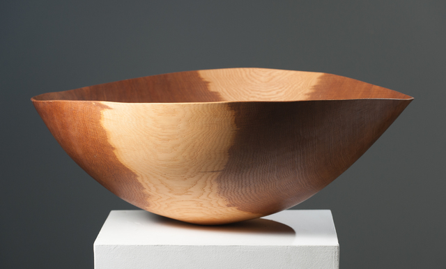 Anthony Bryant, ‘Large Brown Oak Bowl ’, 2000, Bentley Gallery