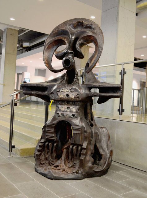 Akili Ron Anderson, ‘Akuaba Doll’, Sculpture, Wood, Plywood, and Synthetic materials, Zenith Gallery