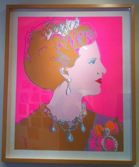 Andy Warhol, ‘Queen Margarethe II of Denmark’, 1985, Print, Unique screenprint, Vertu Fine Art