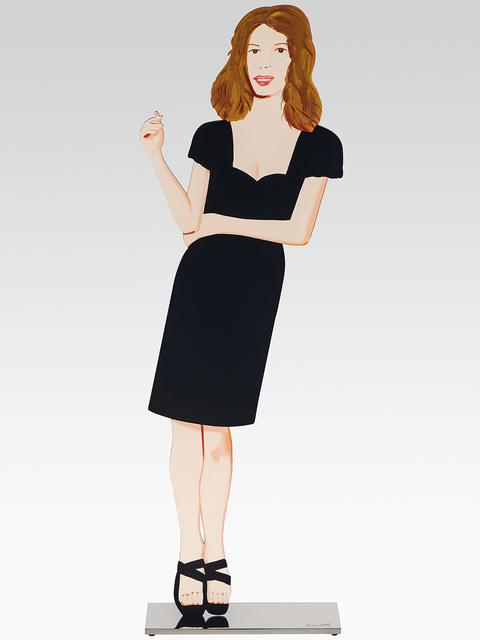 Alex Katz, ‘Black dress 2 (Cecily)’, 2018, Opera Gallery