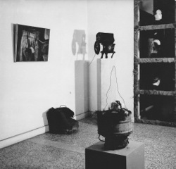 DIXIT PETROBRAS. Curated by Andrea Giunta. Destructive Art Exhibition at Galeria Lirolay, 1961. Organized by Kenneth Kemble. Photos: Jorge Roiger. DIXIT PETROBRAS. Curated by Andrea Giunta. Destructive Art Exhibition at Galeria Lirolay, 1961. Organized by Kenneth Kemble. Photos: Jorge Roiger.