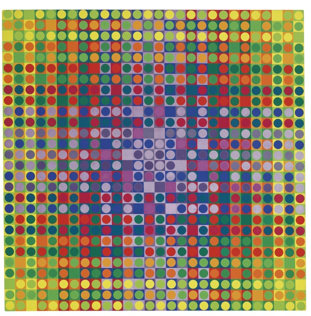 Julio Le Parc, ‘Sin título - Serie 26D, N° 1-3 3-1, 3-1 1-3’, 1979, Museo de Arte Contemporáneo de Buenos Aires