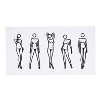 Julian Opie - Bijou Gets Undressed #7