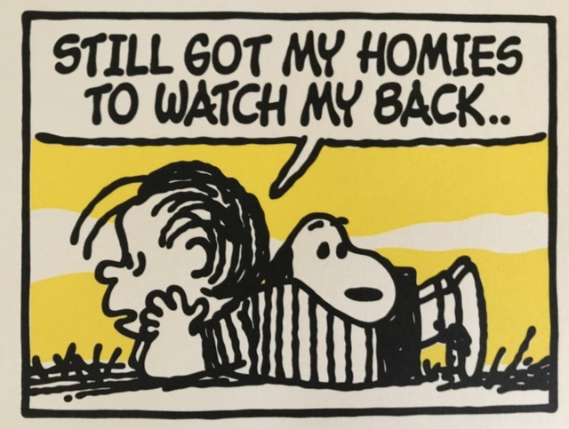 Mark Drew, ‘Still Got My Homies To Watch My Back’, 2019, Print, Hand Pulled Screen Print on Paper, End to End Gallery