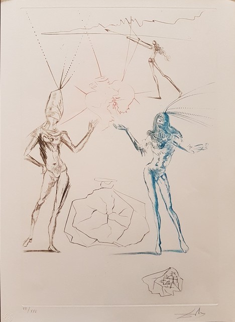 Salvador Dalí, ‘Illustration from "Tristan and Isolde"’, 1969, Wallector