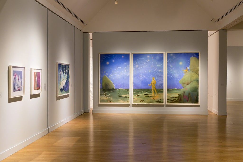 Inka Essenhigh: A Fine Line at the Virginia Museum of Contemporary Art. Photograph by Echard Wheeler Inka Essenhigh: A Fine Line at the Virginia Museum of Contemporary Art. Photograph by Echard Wheeler