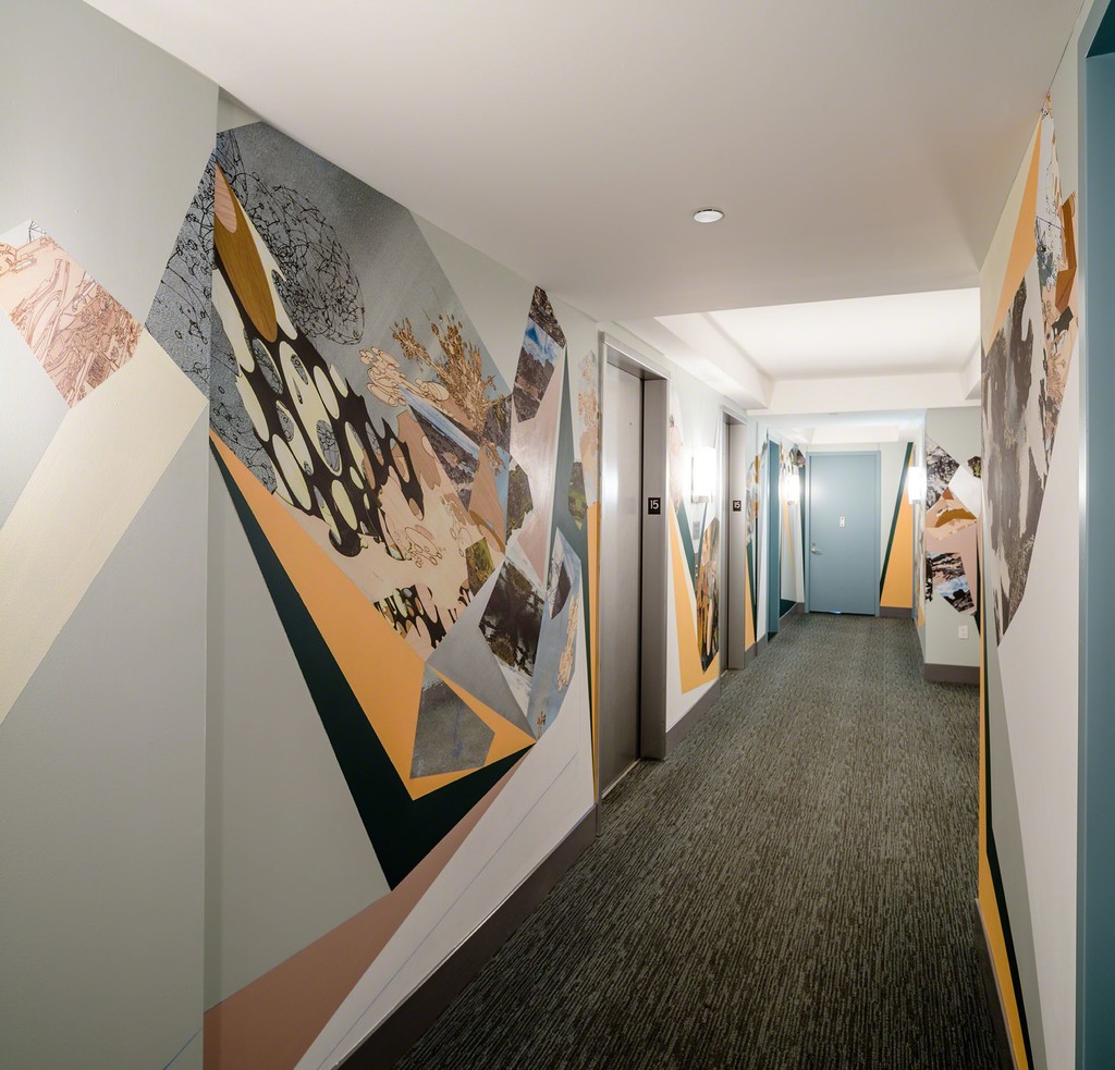 Installation view of "Hallway Hijack" at The Brooklyn Rail Curatorial Projects, New York (2016). Photo credit: Miguel de Guzman Installation view of "Hallway Hijack" at The Brooklyn Rail Curatorial Projects, New York (2016). Photo credit: Miguel de Guzman
