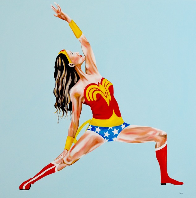 Nicole Heere, ‘WONDER WOMAN REVERSE WARRIOR BLUE’, 2018, Marcel Katz Art