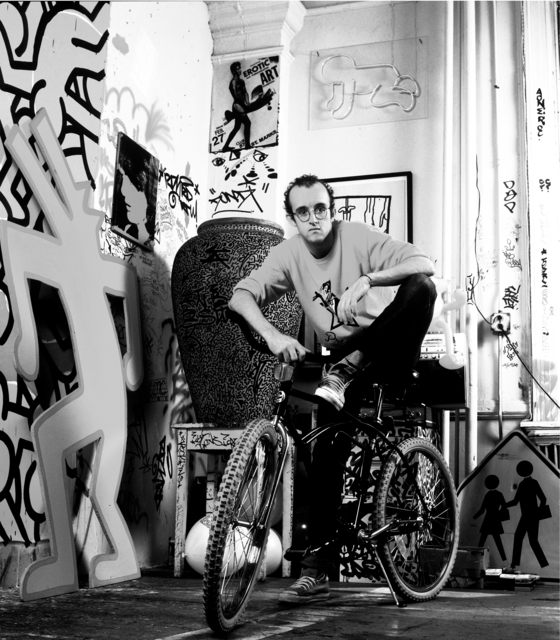 Janette Beckman, ‘Keith Haring 1985’, 2017, McCaig-Welles