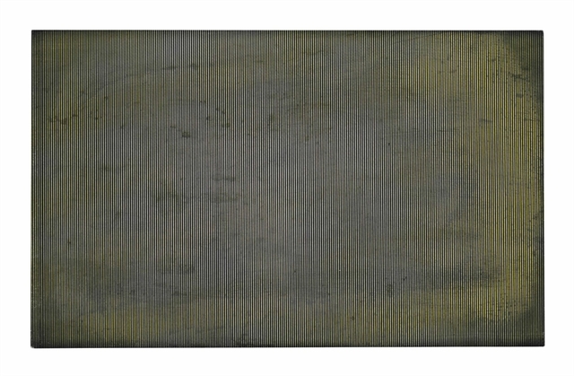 R. H. Quaytman, ‘Chapter 7: Denial is a River (yellow velvet)’, Christie's