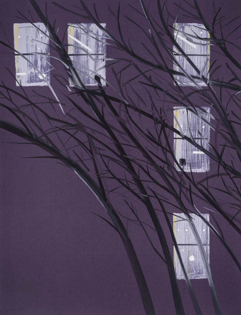 Alex Katz, ‘Purple Wind’, 2016, Korff Stiftung GmbH