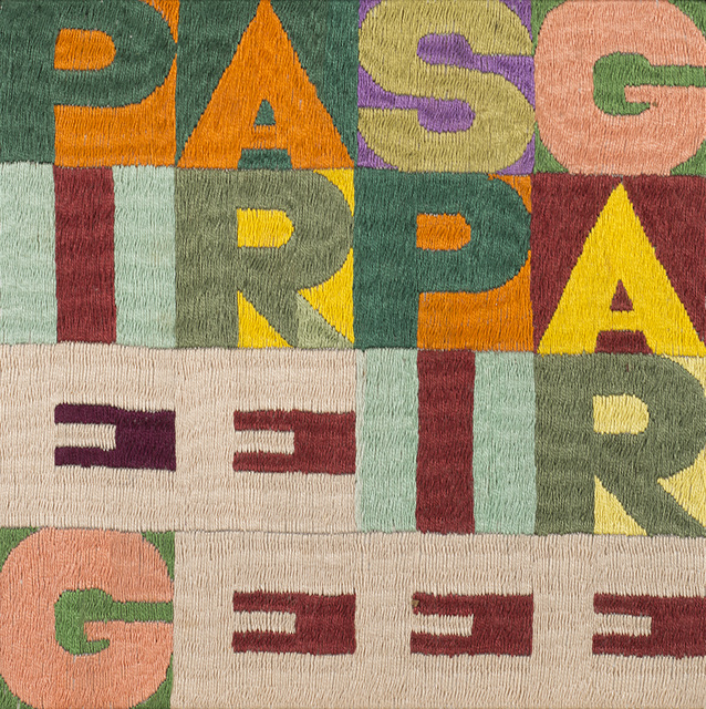 Alighiero Boetti, ‘Piegare e spiegare’, circa 1990, Il Ponte