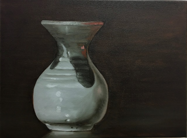 Stephen Peirce, ‘Vase’, 2018, Painting, Oil on canvas, Mark Hachem Gallery