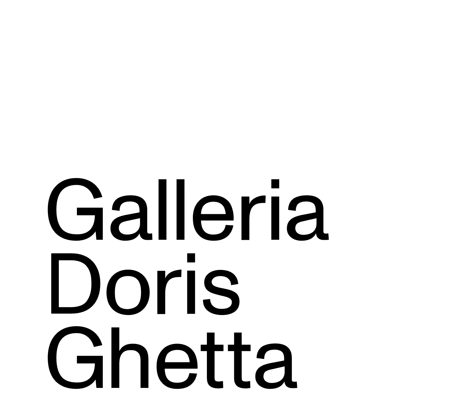 Galleria Doris Ghetta logo