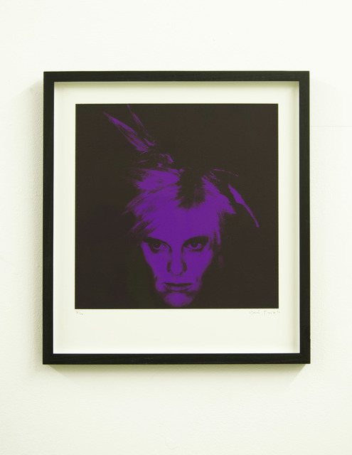 Gavin Turk, ‘Fright Wig (Purple)’, 2010, Print, Silkscreen on paper. Signed and numbered by the artist. UNFRAMED, Paul Stolper Gallery