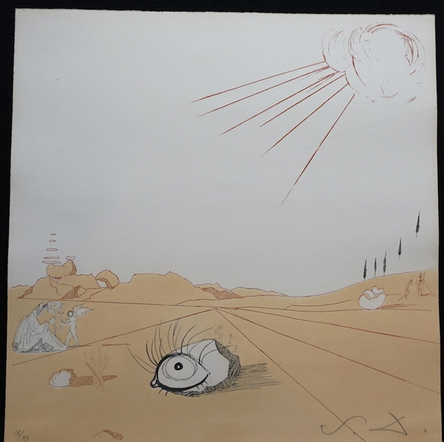 Salvador Dalí, ‘Neuf Paysages Espace Paysage from Cobea’, 1980, Fine Art Acquisitions