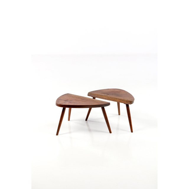 George Nakashima, ‘Pair Of Side Tables’, 1962, PIASA