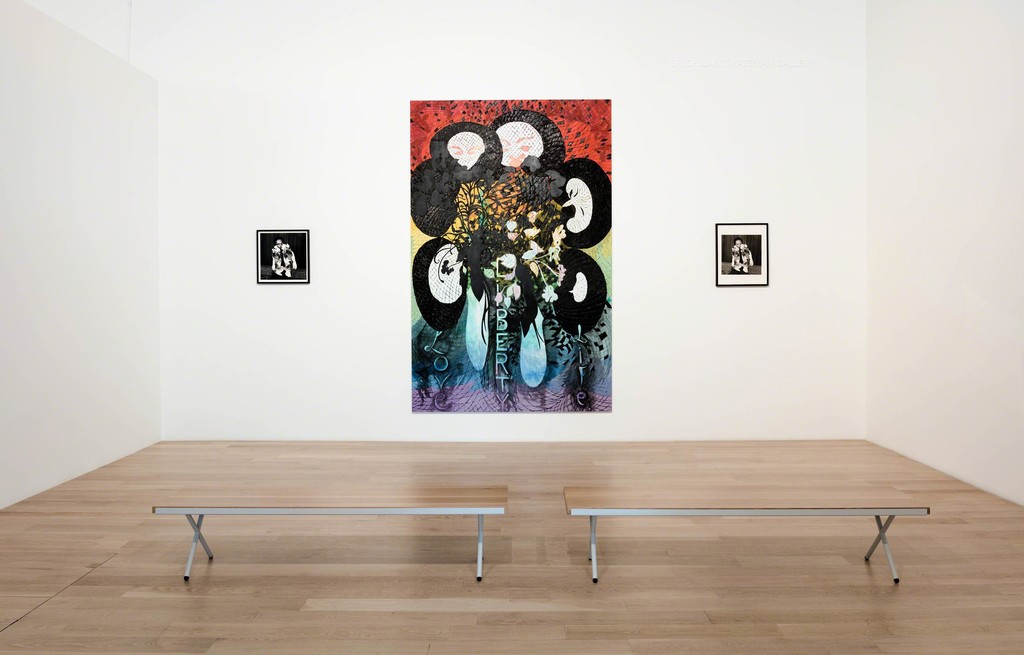 Chris Ofili (Installation view: Institute of Contemporary Art, Miami). Photo: Silvia Ros. Chris Ofili (Installation view: Institute of Contemporary Art, Miami). Photo: Silvia Ros.