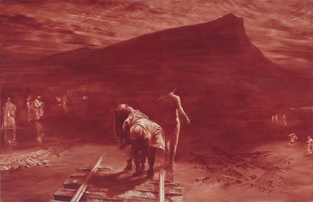 Mark Tansey, ‘Study of the Shades of Mont Saint Victoire’, Christie's