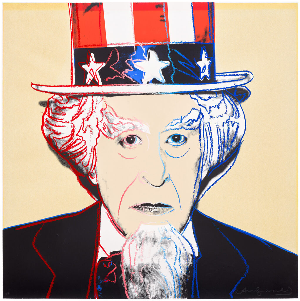 Andy Warhol - Uncle Sam, from Myths (F. & S. 259)