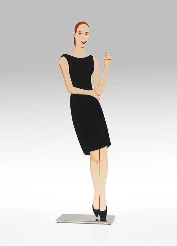 Alex Katz - Black Dress 5 (Ulla)
