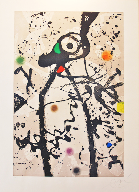 Joan Miró, ‘La souris noire à la mantilla’, 1976, BOCCARA ART