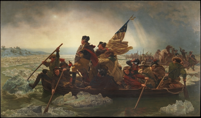 Emanuel Gottlieb Leutze, ‘Washington Crossing the Delaware’, 1851, Painting, Oil on canvas, The Metropolitan Museum of Art
