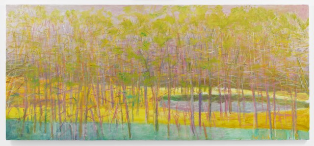 Wolf Kahn, ‘Horizontal Tangle’, 2010, Painting, Oil on Canvas, Tayloe Piggott Gallery