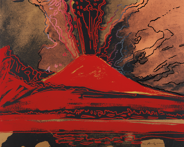Andy Warhol, ‘Vesuvius’, 1985, Phillips